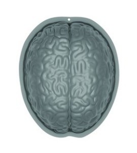 agy alakú zselé forma
