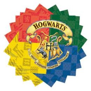 Harry Potter Hogwarts parti szalvéta