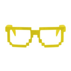 sárga minecraft szemüveg