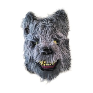 farkas maszk szőrmés