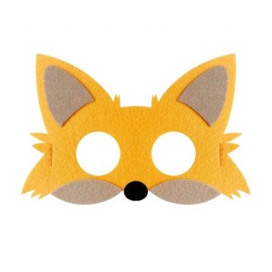 róka filc álarc