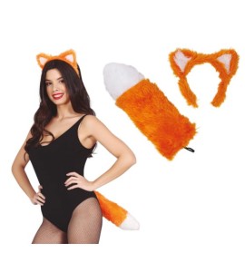 róka szett szőrős