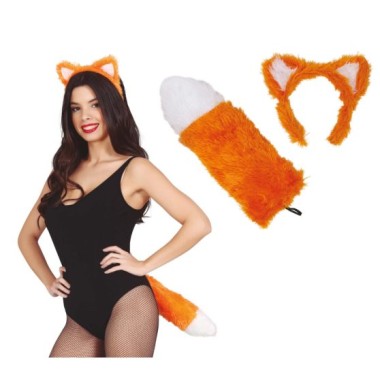 róka szett szőrős