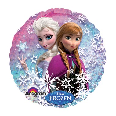 18 inch-es Jégvarázs - Disney Frozen - Holografikus Fólia Léggömb