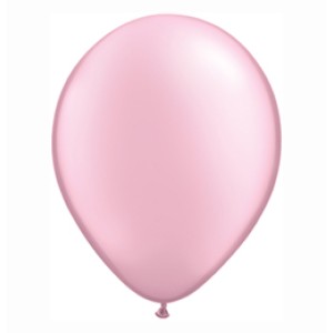 16 inch-es Pearl Pink Kerek Lufi