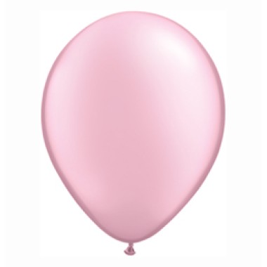 16 inch-es Pearl Pink Kerek Lufi