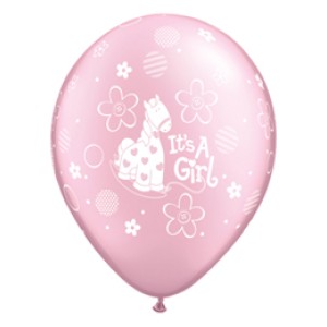 11 inch-es It is A Girl Soft Pony Prl Pink Lufi Babaszületésre