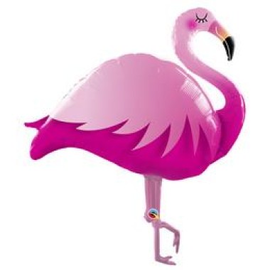 46 inch-es Pink Flamingó Super Shape Fólia Lufi