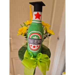 sörös ballagási csokor