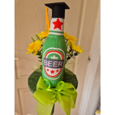 sörös ballagási csokor