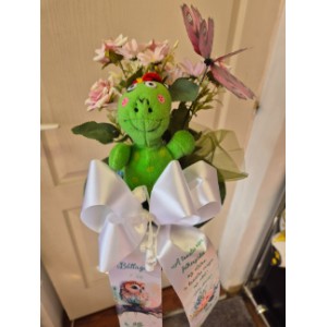 dínós ballagási csokor