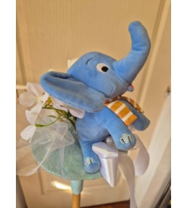 kék elefántos csokor