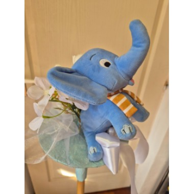 kék elefántos csokor