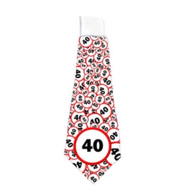 Sebességkorlátozó nyakkendő 40-es
