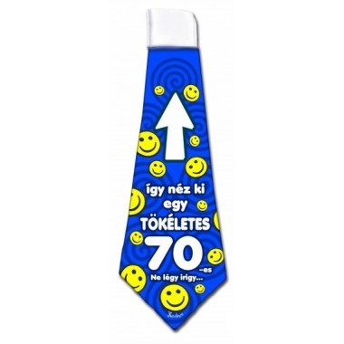 Nyakkendő 70 kék