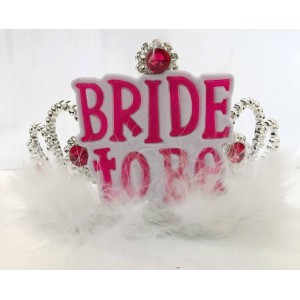 Bride to be tiara boás
