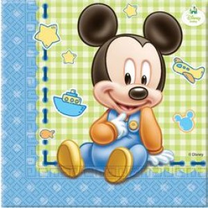 Mickey Baby Parti Szalvéta