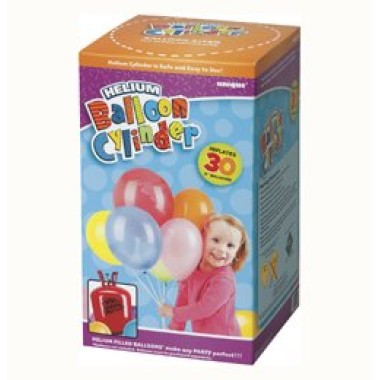 Eldobható héliumpalack 30 lufi felfújására