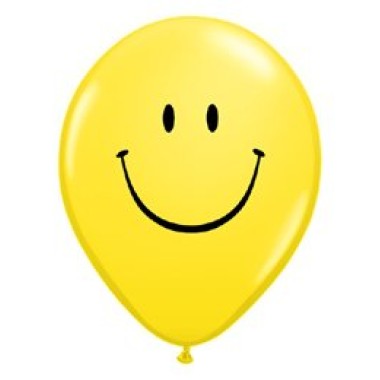 16 inch-es Smile Face Yellow Lufi 